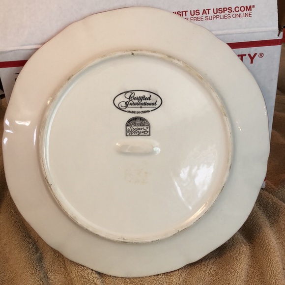 Susan Winget Certified International Rooster Dinner Plate 11" - Picture 2 of 3